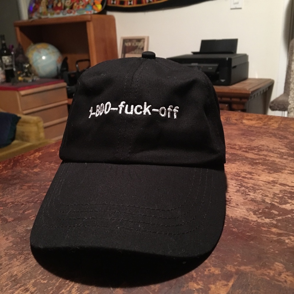 1-800-FUCK-OFF cap